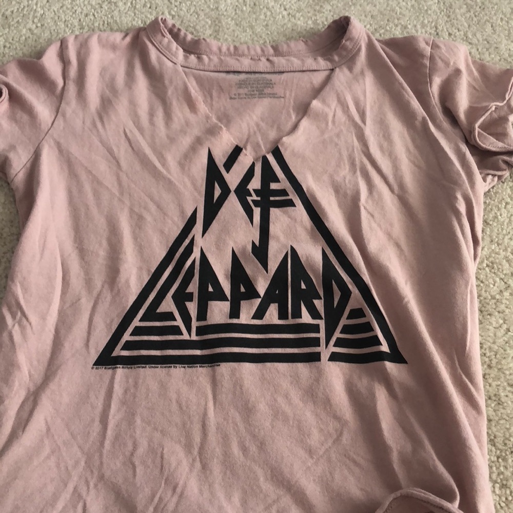 Band tshirt from brandy
